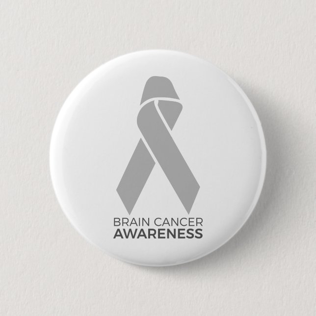Brain Cancer Awareness Button (Front)