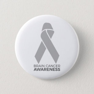 Brain Cancer Awareness Button