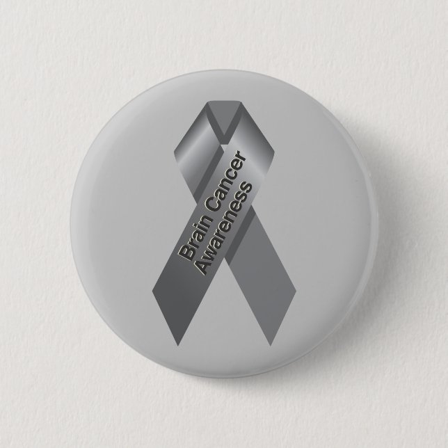 Brain Cancer Awareness Button (Front)