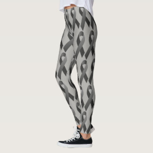 Brain Cancer Awareness Leggings