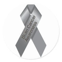 Brain Cancer Awareness Sticker