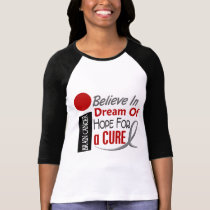 Brain Cancer BELIEVE DREAM HOPE T-Shirt