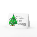 Brain Cancer Christmas Miracles Holiday Card