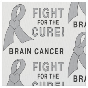 Brain Cancer: Fight for the Cure! Fabric