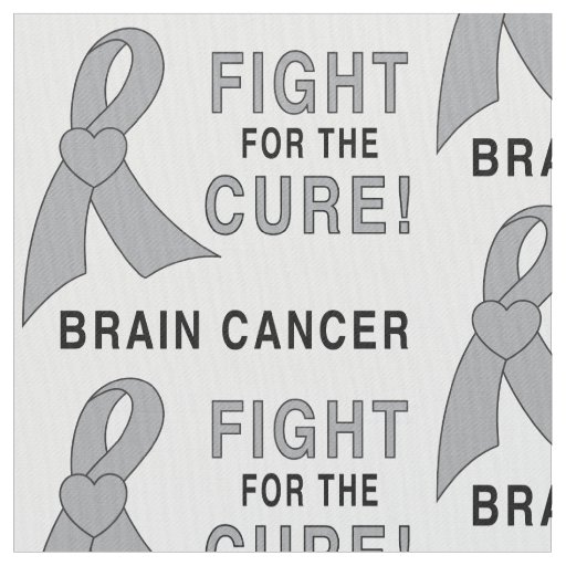 Brain Cancer: Fight for the Cure! Fabric