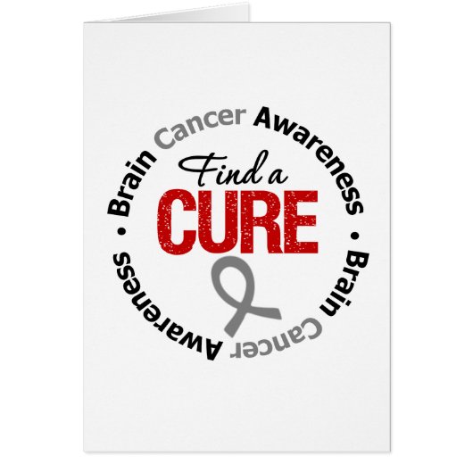 Brain Cancer Find A Cure Cards (Front)