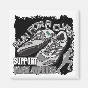 Brain Cancer - Men Run For A Cure Magnet