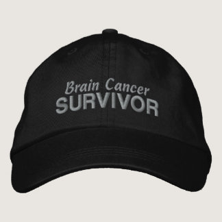 Brain Cancer Survivor Embroidered Baseball Hat