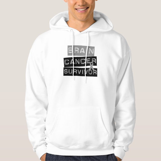 Brain Cancer Survivor Hoodie (Front)