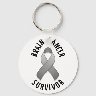 Brain Cancer Survivor Keychain