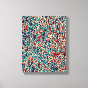 Brain Drops - HIGH RESOLUTION Wrapped Canvas Print