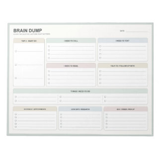 Brain Dump Notepad