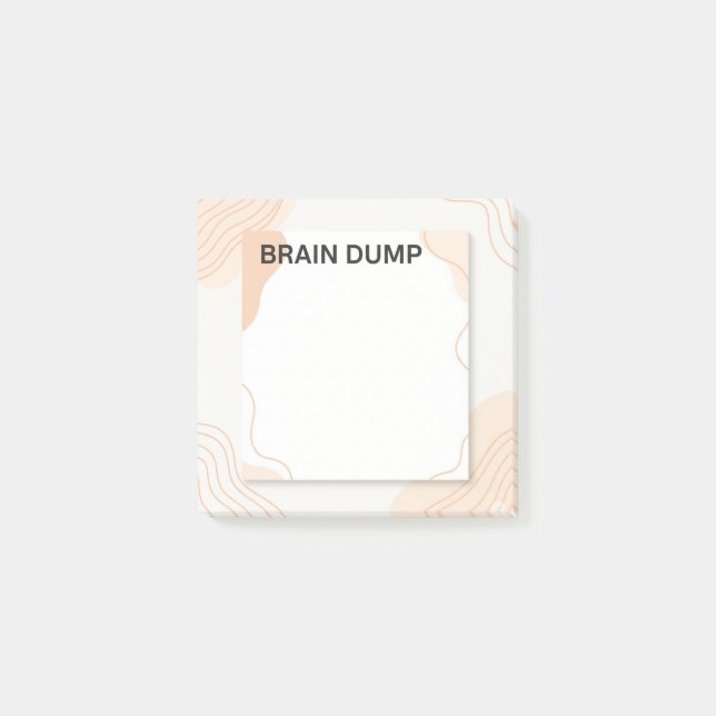 “Brain Dump” Post-it® Notes (Front)