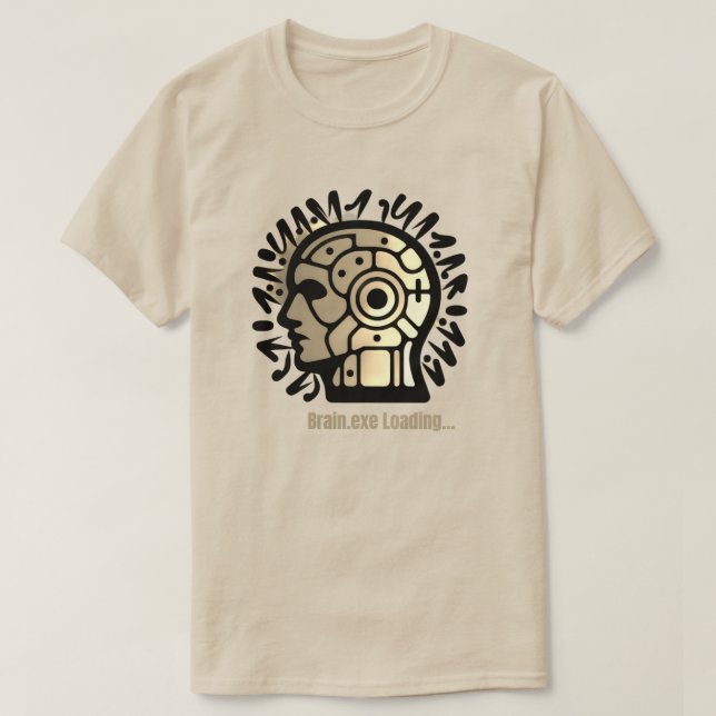 Brain.exe Loading… T-Shirt (Design Front)