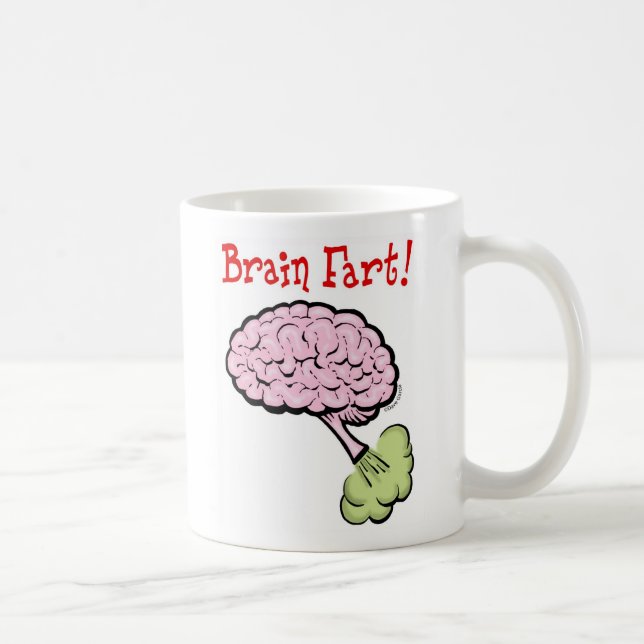 brain fart coffee mug (Right)