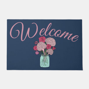 Brain Flower Bouquet Doormat