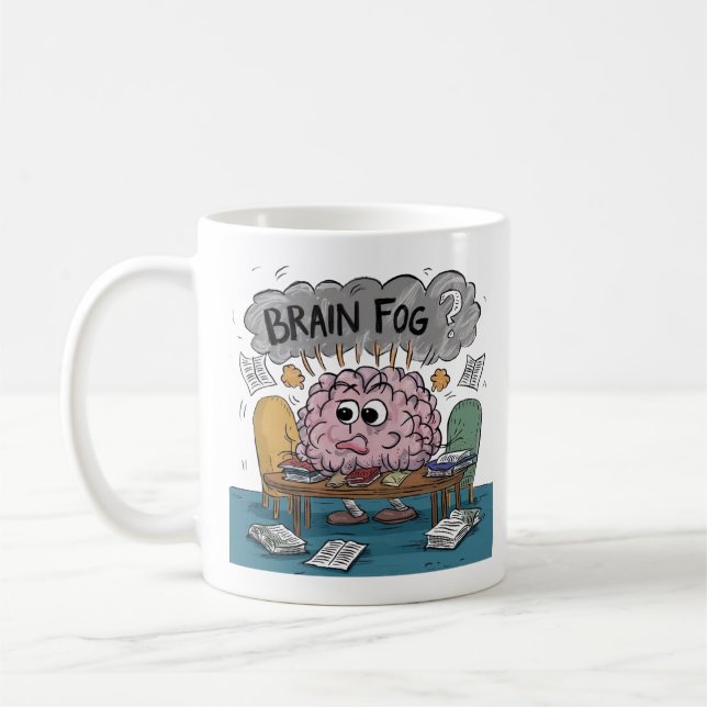 Brain Fog Coffee Mug (Left)