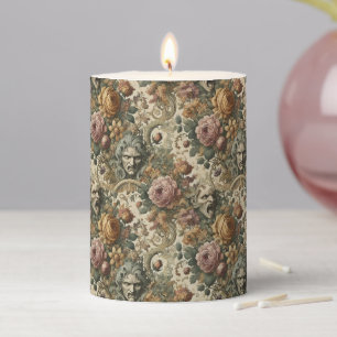 Brain Fog – Gothic Ritual in Delirium Pillar Candle