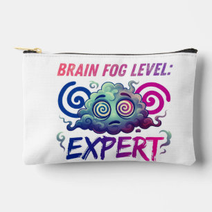 Brain Fog Level: Expert – Perimenopause Humor Accessory Pouch