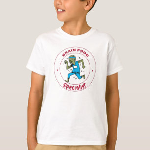 Brain Food Specialist zombie brain T-Shirt