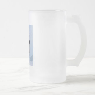 Brain Freeze 2 Frosted Glass Beer Mug