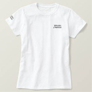 Brain Freeze Embroidered T-Shirt - Cool & Quirky