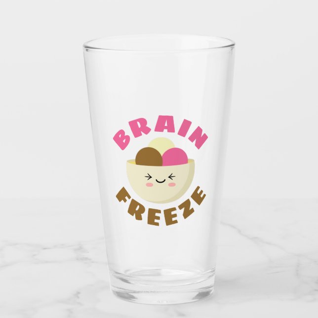 Brain Freeze Glass (Front)