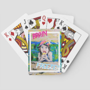 Brain freeze poker cards