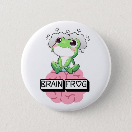Brain Frog Button