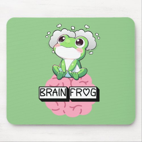 Brain Frog Mouse Pad