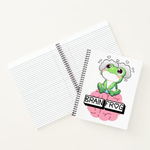 Brain Frog Notebook