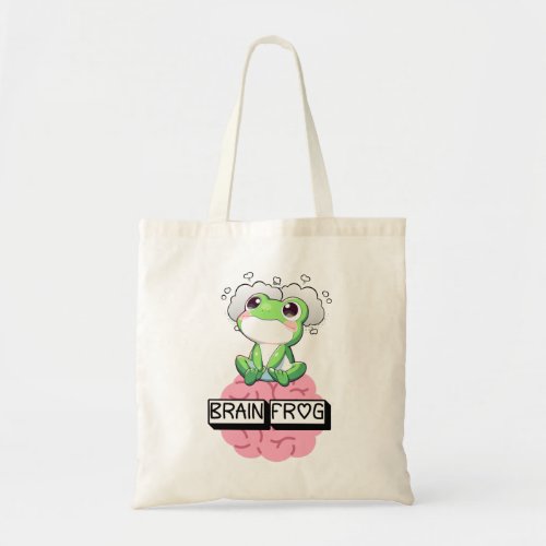 Brain Frog Tote Bag