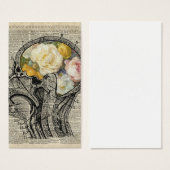 Brain Full Of Flowers,Nature Lover Dictionary Art (Front & Back)