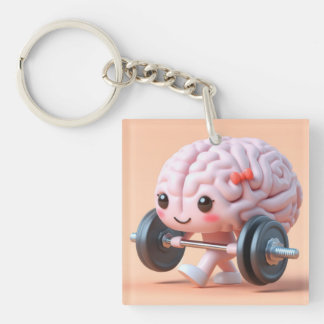 Brain Gains Keychain