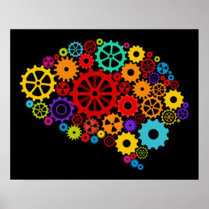 Brain Gears Poster