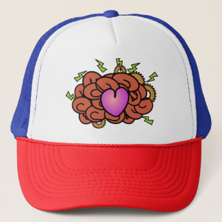 Brain Going See The Gears Working Trucker Hat