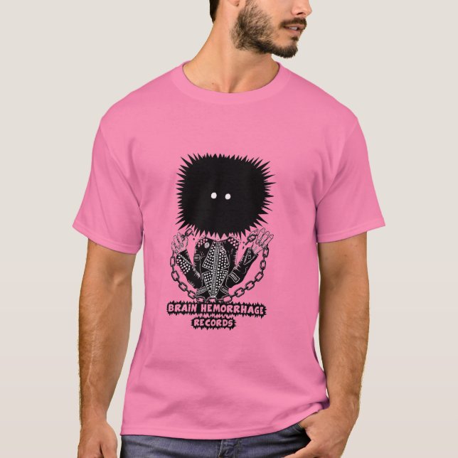 Brain Hemorrhage Records 2025 logo T-Shirt (Front)