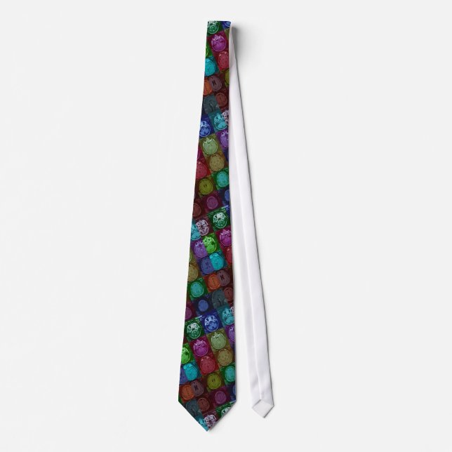 Brain Image Neck Tie (Front)