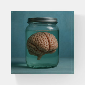 Brain In Jar Paperweight