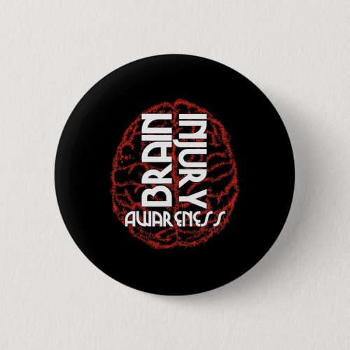 Brain Injury Awareness  Button