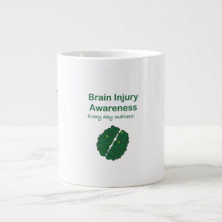 Brain Injury Awareness Giant Coffee Mug