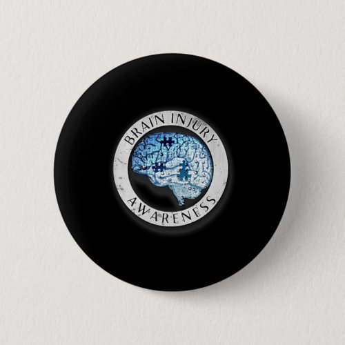 Brain Injury Awareness Logo Design  Button