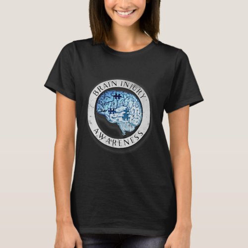 Brain Injury Awareness Logo Design  T_Shirt