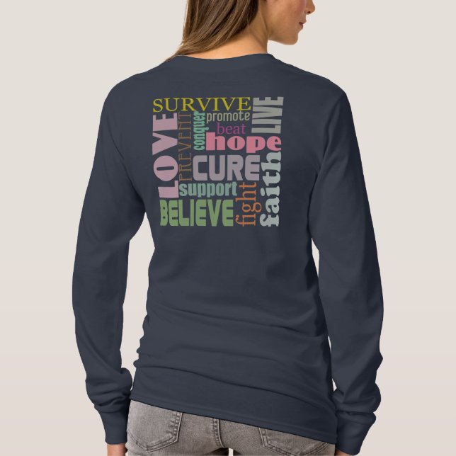 Brain Injury Inspiration Long Sleeve Shirt (Back)