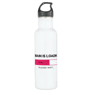 Brain is loading, please wait stainless steel water bottle