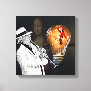 Brain Jazz Canvas Print