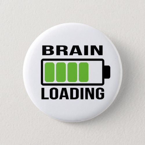 Brain Loading Bar Funny Button