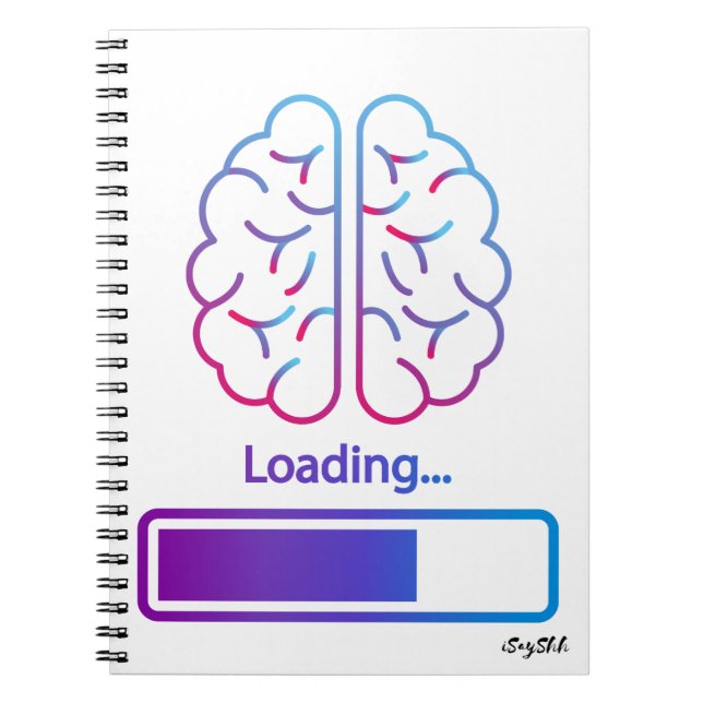 brain loading notebook (Front)