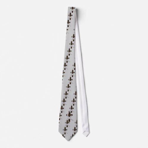 Brain  Lung Cancer Gray Ribbon Faith Cross  Neck Tie