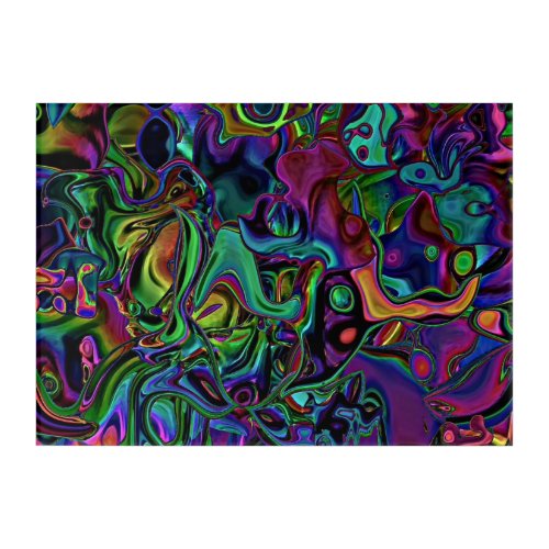 Brain Melt  Acrylic Print